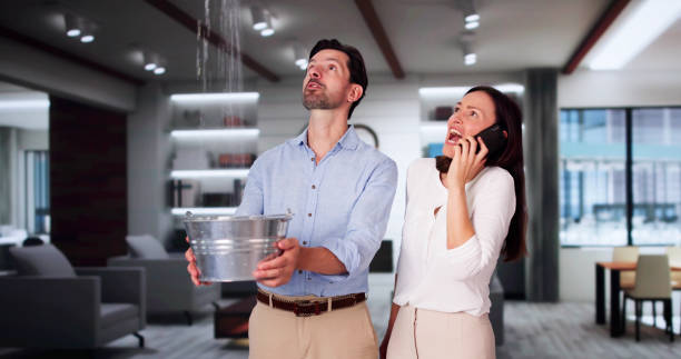 Sewage cleanup and water damage restoration in Meyers, CA
